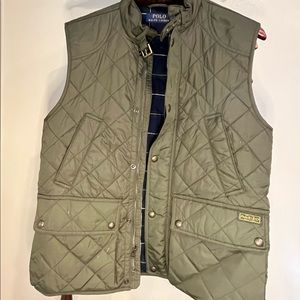 Polo Ralph Lauren Men’s Vest. Size Medium. Color- company Olive